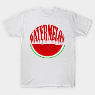 watermelon fruit illustration design T-Shirt